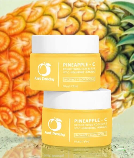 Pineapple - C Brightening Vitamin - C Hyaluronic Kakadu Clay Mask 50g